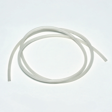 Das Bild zeigt ein paar transparenten Schlauchstücke, die übereinanderliegen. Diese Schläuche werden üblicherweise für Experimentiermaterialien in Bildungseinrichtungen verwendet.