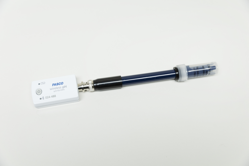 Wasserdichter pH-Sensor (IP67) mit Bluetooth & Datenlogger von Pasco.
